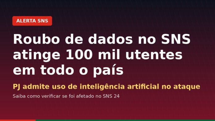 Roubo de dados no SNS atinge 100 mil utentes em todo o país