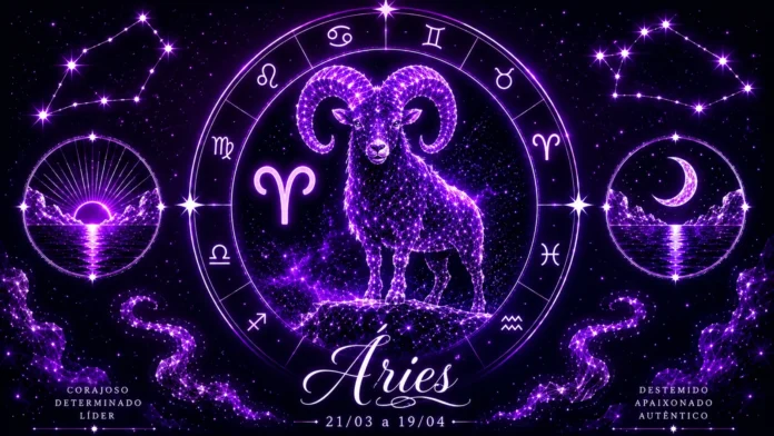Imagem astrológica do signo de Áries