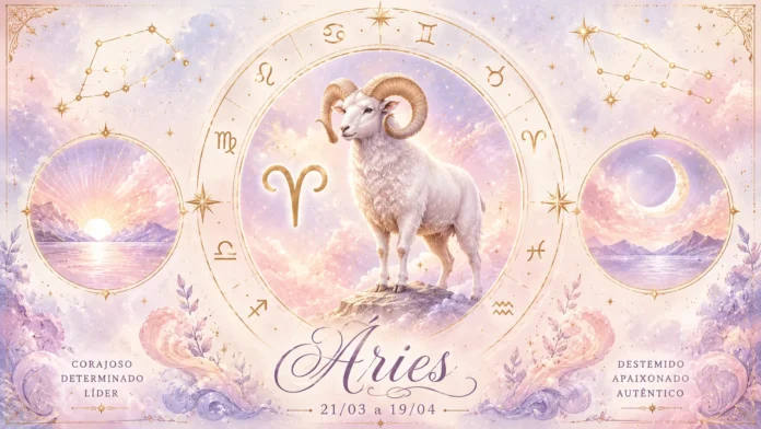 Imagem astrológica do signo de Áries