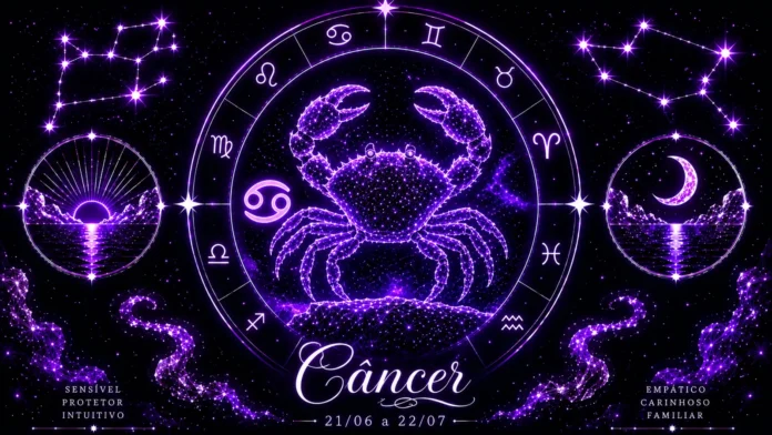 Imagem astrológica do signo de Câncer