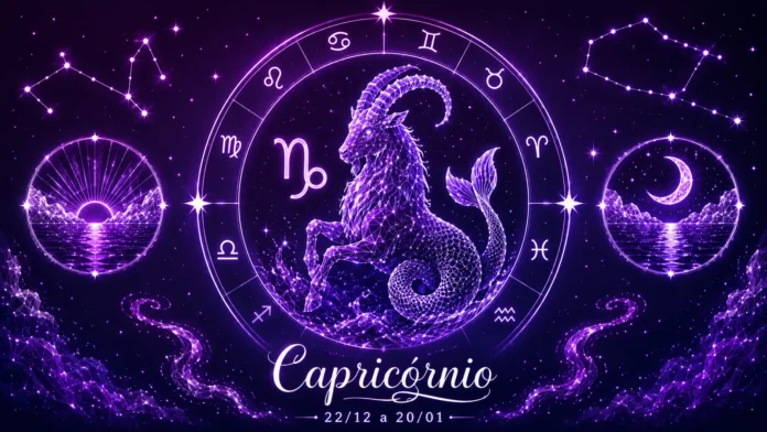 Imagem astrológica do signo de Capricórnio