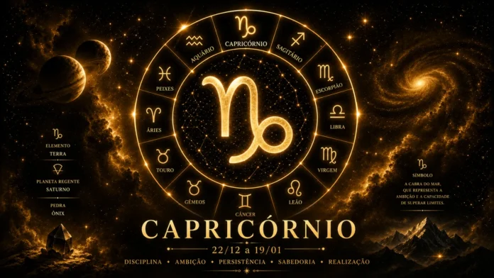 Imagem astrológica do signo de Capricórnio