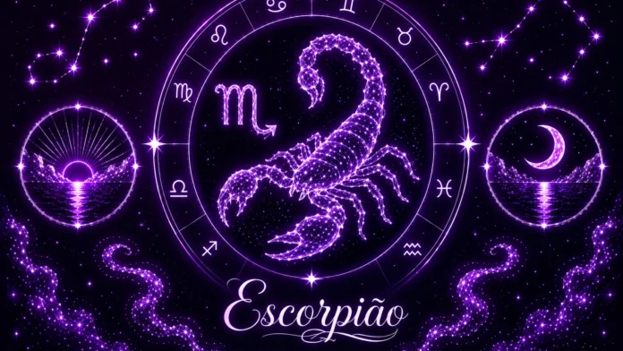 Imagem astrológica do signo de Escorpião