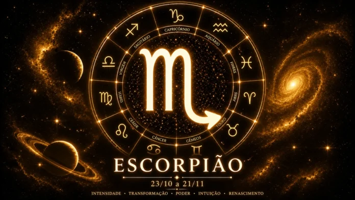 Imagem astrológica do signo de Escorpião