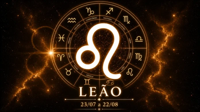 Imagem astrológica do signo de Leão