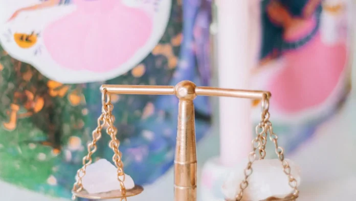 Imagem astrológica do signo de Libra