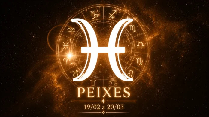 Imagem astrológica do signo de Peixes
