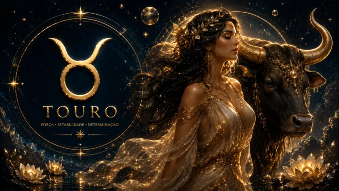 Imagem astrológica do signo de Touro