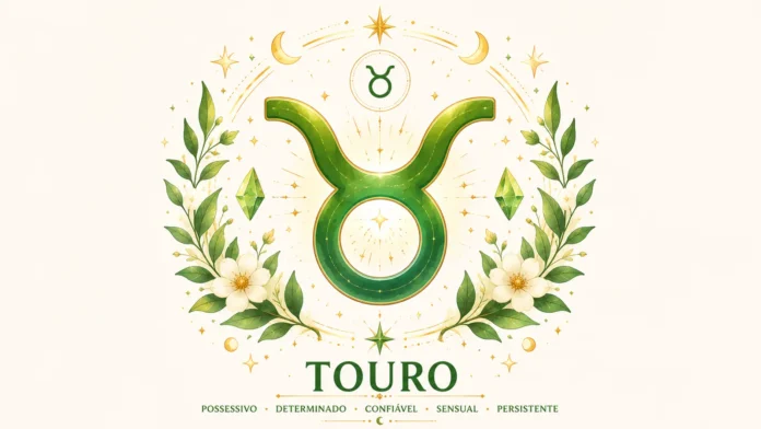 Imagem astrológica do signo de Touro