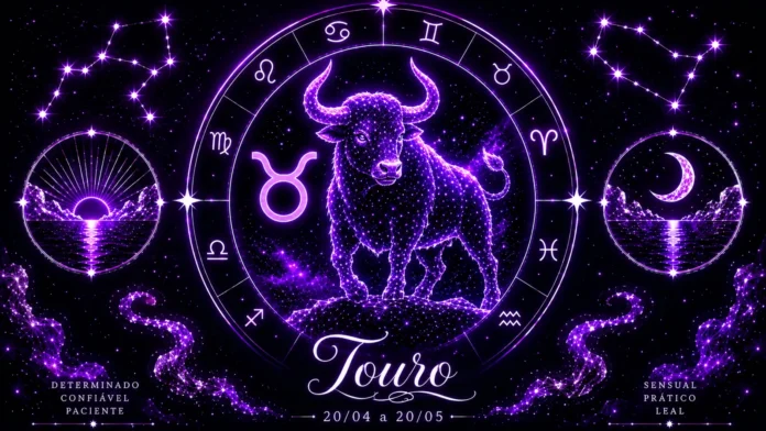 Imagem astrológica do signo de Touro