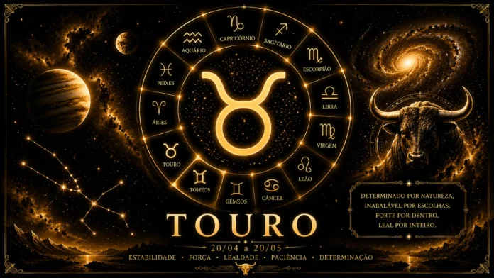 Imagem astrológica do signo de Touro